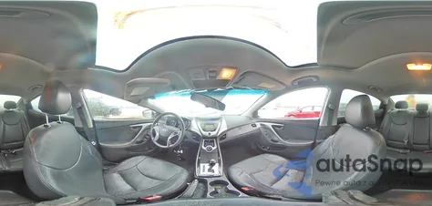 2013 Hyundai Elantra Gls from USA, damaged, VIN 5NPDH4AE9DH158843